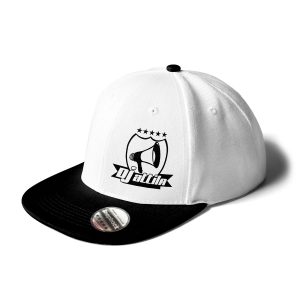 Cap DJ Attila Logo weiß-schwarz