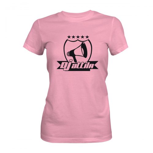 DJ Attila T-Shirt Damen rosa