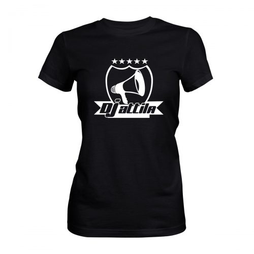 DJ Attila T-Shirt Damen schwarz