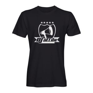 DJ Attila T-Shirt logo schwarz
