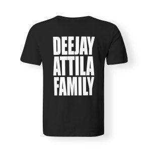 dj attila family t-shirt schwarz