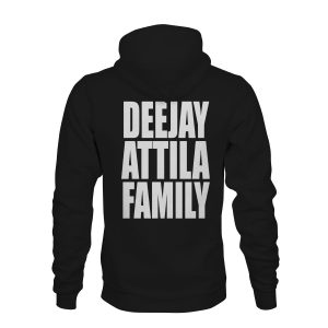 zip hoodie dj attila family schwarz