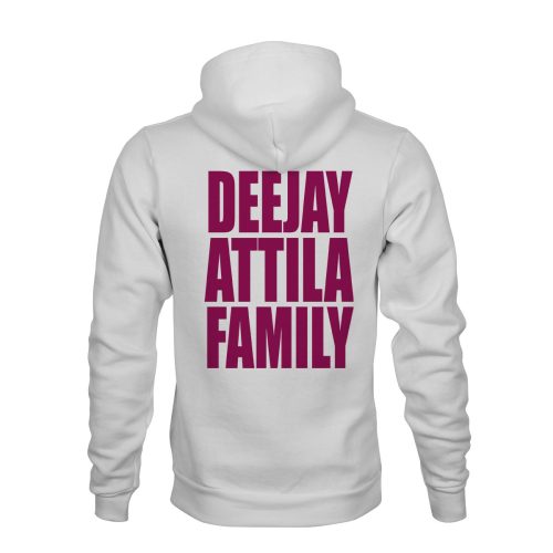 zip hoodie dj attila family weiss