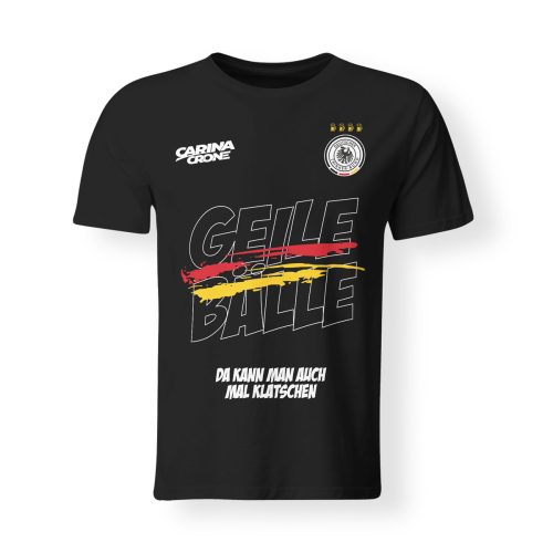Carina Crone EM2024 T-Shirt Geile Bälle