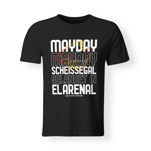 t-shirt mayday carina crone kings of günter el arenal mallorca party saison 2024